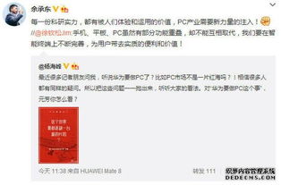重大发布！余承东发声